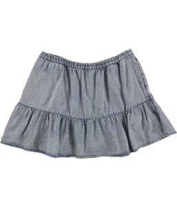 Front Pockets A-line Skirt