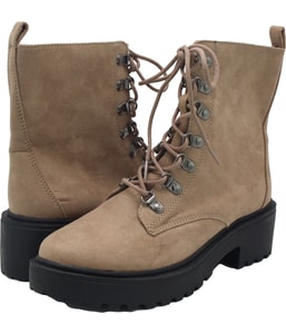 Two Tone Combat Boots