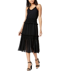 Smocked Fit & Flare Dress