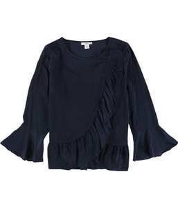 Ruffled Knit Blouse