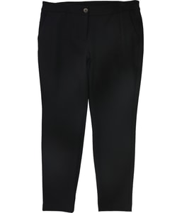 Ponte Knit Tapered Leggings Casual Pants