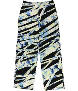 Printed Wide Leg Casual Pants