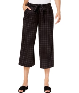 Fit Culottes Relaxed Cropped Casual Pants