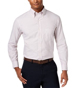 Striped Slim Fit Button Down Dress Shirt