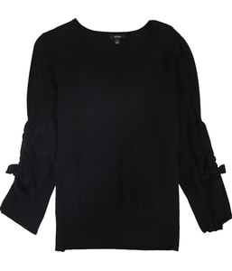 Bow Sleeve Pullover Sweater