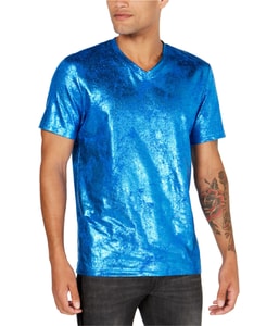 Foil Coated Embellished T-Shirt