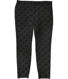 Foil Print Tapered Leggings Casual Pants