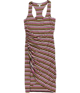 Striped Asymmetrical Dress