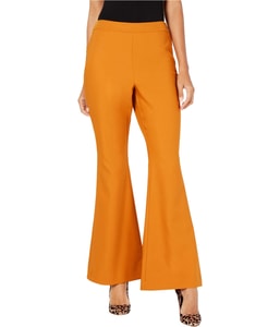Solid Wide Leg Casual Pants
