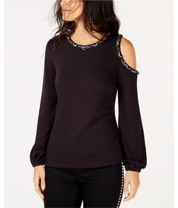 Embellished One Shoulder Blouse
