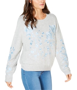 Embroidered Pullover Sweater