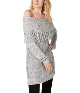 Foldover Tunic Sweater