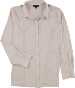 Seamed Button Up Shirt