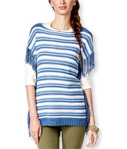 Striped Boat-Neck Pullover Sweater