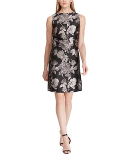 Jacquard Sheath A-line Dress