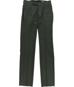 Heathered Straight Leg Dress Pant Slacks