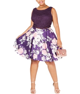 2 Piece Set A-line Skirt