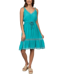 Peasant Midi Dress