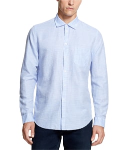 Striped Woven Button Up Shirt