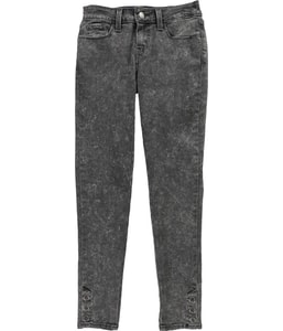 Ankle Mid Rise Tapered Skinny Jeans