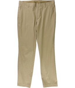 Flat Front Straight Leg Relaxed Chino Casual Pants