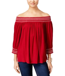 Off The Shoulder Shell Blouse