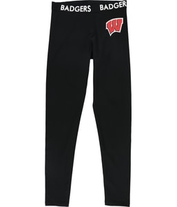 Wisconsin Badgers Tapered Compression Leggings Athletic Pants