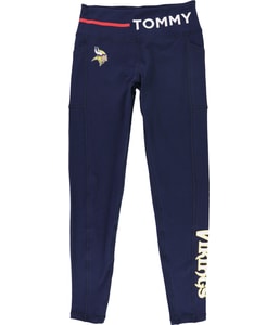 Minnesota Vikings Tapered Compression Leggings Athletic Pants