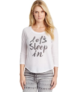Let's Sleep In Pajama Sleep T-shirt