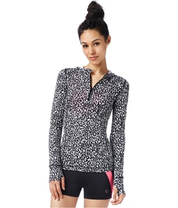 Spotted Quarter Zip Hoodie Sweatshirt