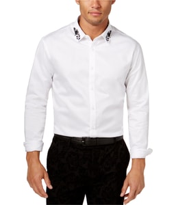 Embroidered Button Up Shirt