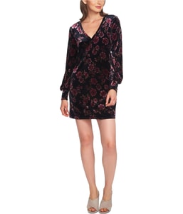 Velvet Blouson Dress