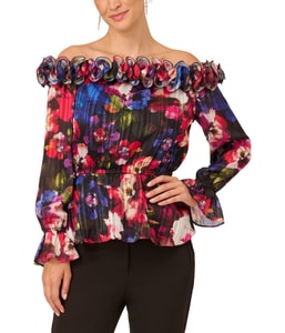 Ruffled Off the Shoulder Blouse