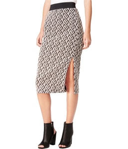 Printed Pencil Skirt