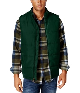 Vintage Solid Puffer Vest