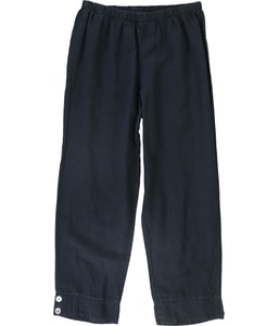 Pintuck-Hem Straight Leg Lounge Casual Pants