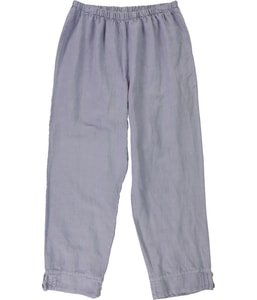 Pintuck-Hem Straight Leg Lounge Casual Pants