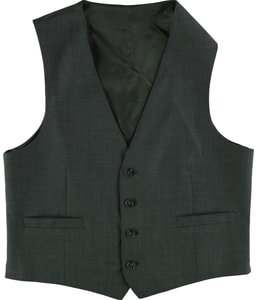 Slim Fit Five Button Vest