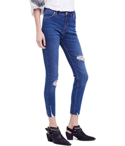 Distressed Regular Straight Leg Jeans