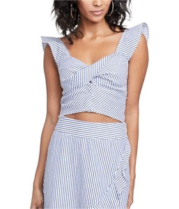 Twisted Crop Top Blouse