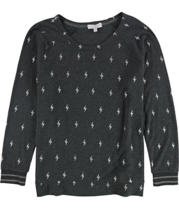 Glitter Lighting Bolts Pajama Sweater