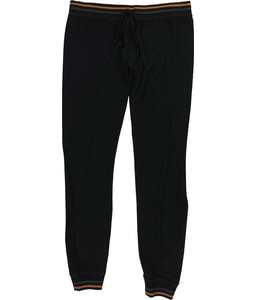 Striped Hem Pajama Jogger Pants