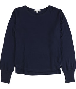 Solid Pullover Pajama Sweater