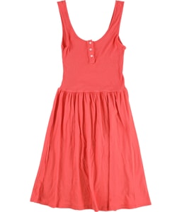 Mixed Media Tank Dress