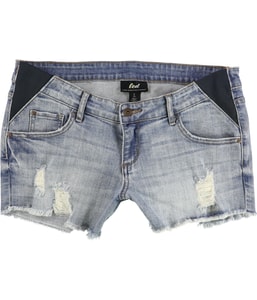 Distressed Mini Casual Denim Shorts