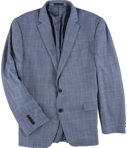 Plaid Two Button Blazer Jacket