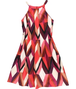 Pleated Midi Dress