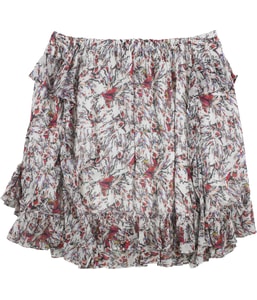 Ruffle Mini Skirt