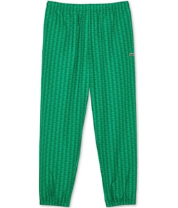 Printed Straight Leg Relaxed Track Athletic Pants