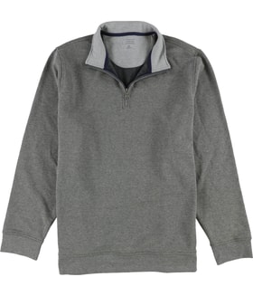 Club Room Quarter Zip Fleece Sweatshirt